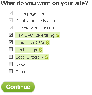 Монетизированный сайт за 10 минут с DevHub