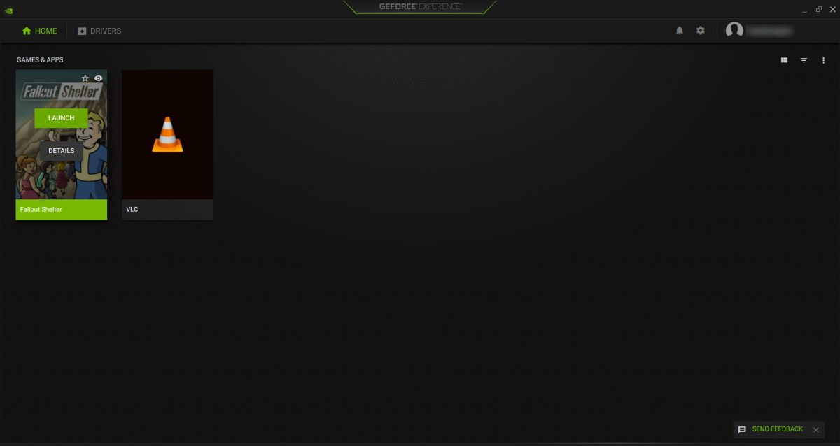 Запуск игры через GeForce Experience