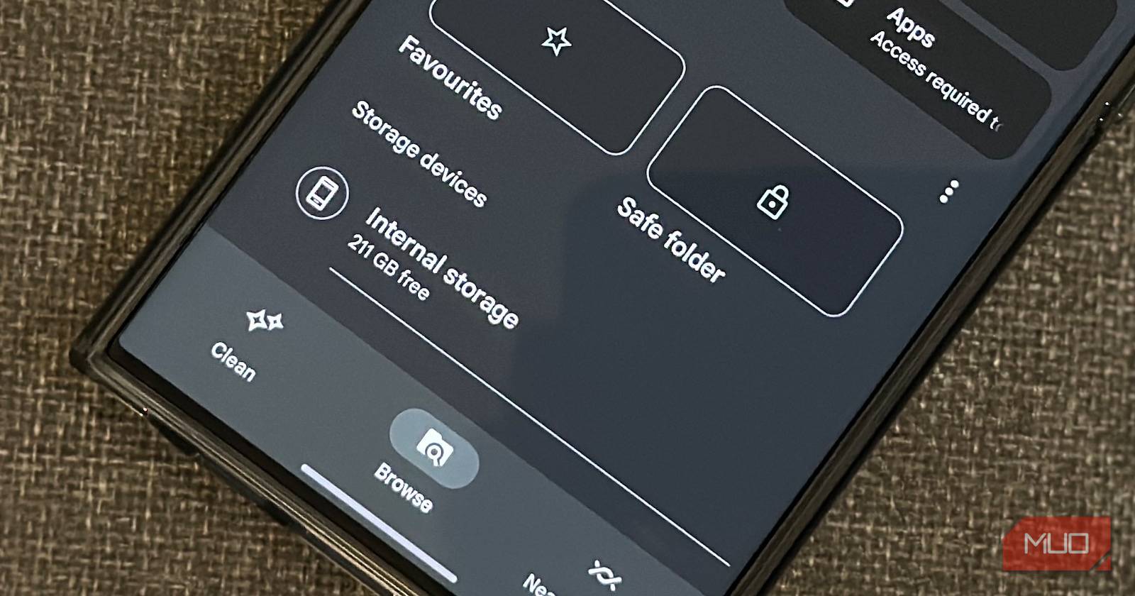 Папка Safe в Files — как защитить файлы