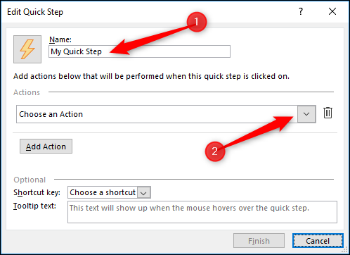 Подпись в встречах Outlook через Quick Step