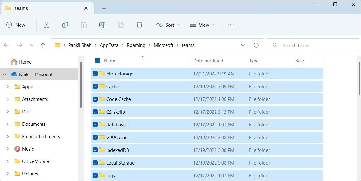 Очистка кеша Microsoft Teams в Windows