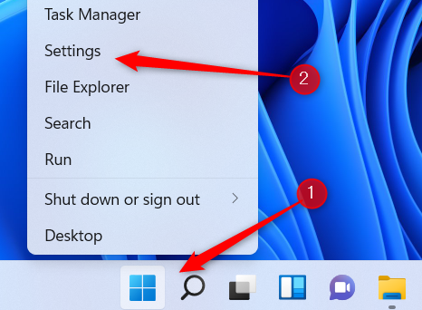 Откройте приложение Параметры Windows.