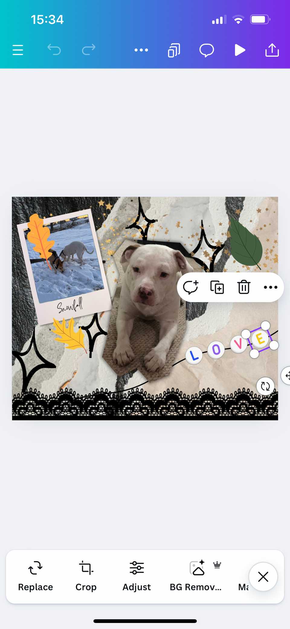 Выделение элемента в мобильном приложении 2