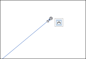 Индикатор изменения размера стрелки (курсор двойная стрелка)