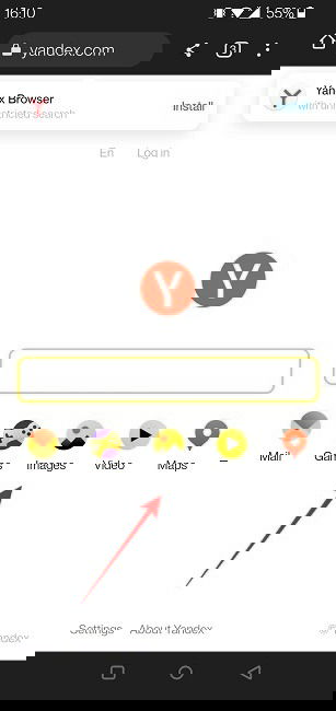 Perform Reverse Image Search Android Yandex Images