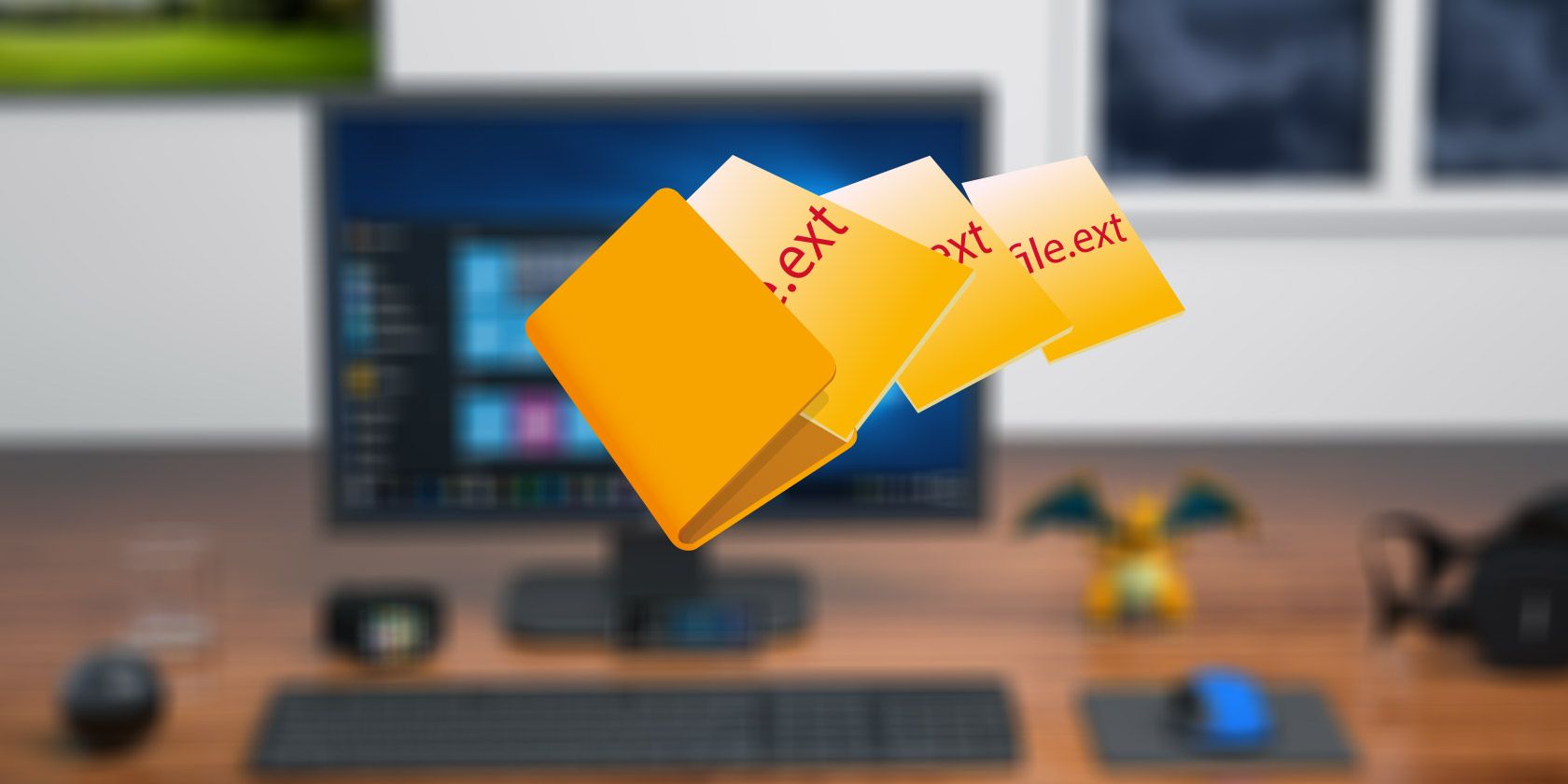 Массовое переименование расширений файлов в Windows