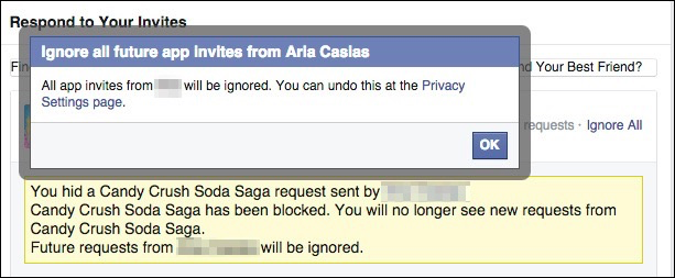 Игнорирование запросов — альтернатива удалению из друзей