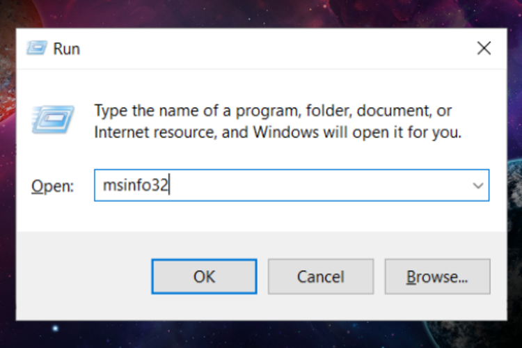 Окно сведений о системе Windows
