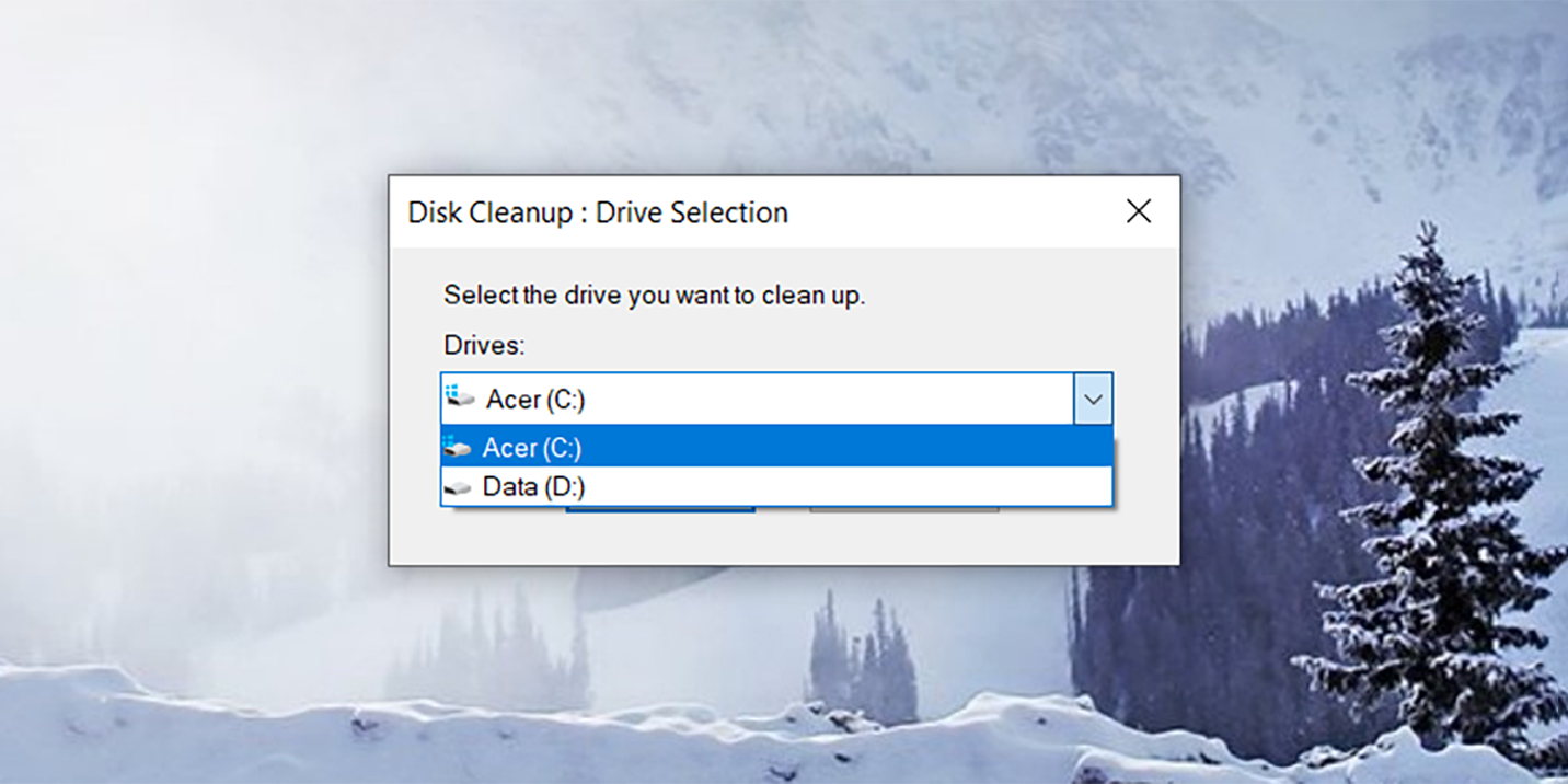 disk cleanup tool