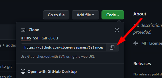 Диаграмма: добавление remote origin через URL
