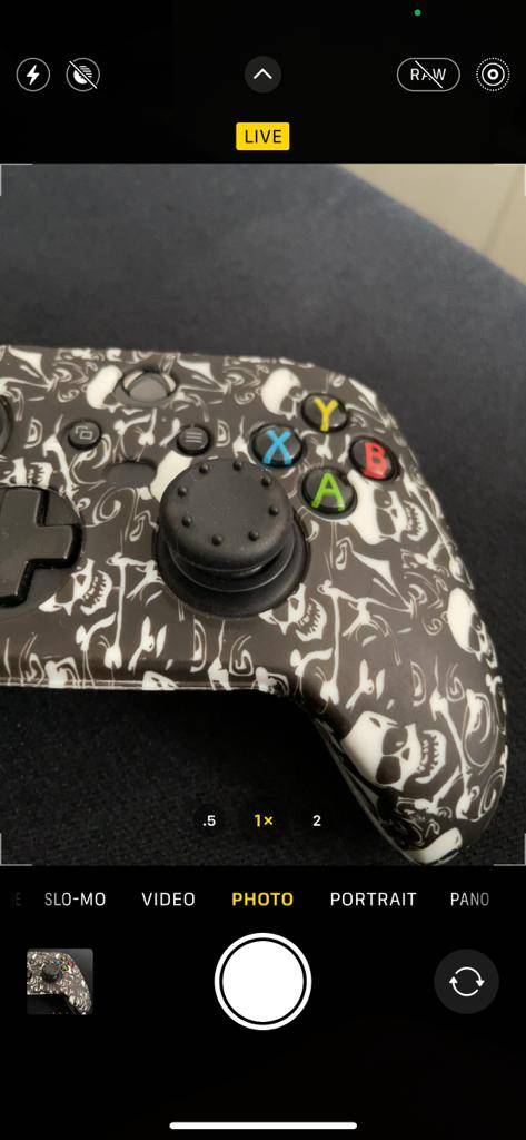 Кнопка Live на iPhone