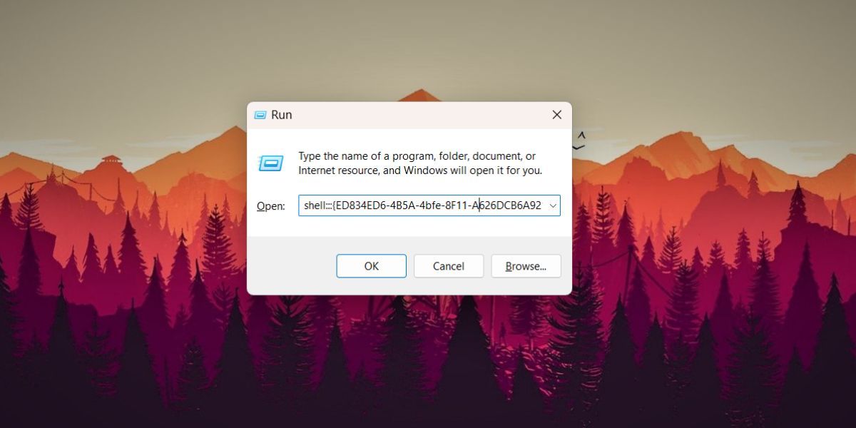 Отключение режима высокого контраста через Выполнить