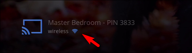 Индикатор силы Wi‑Fi на заставке Chromecast