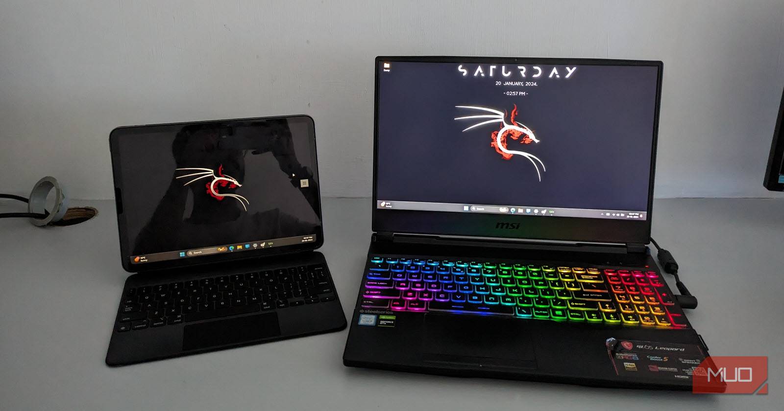 iPad используется как второй экран для ноутбука на Windows