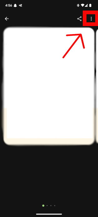 Меню More в Google Wallet