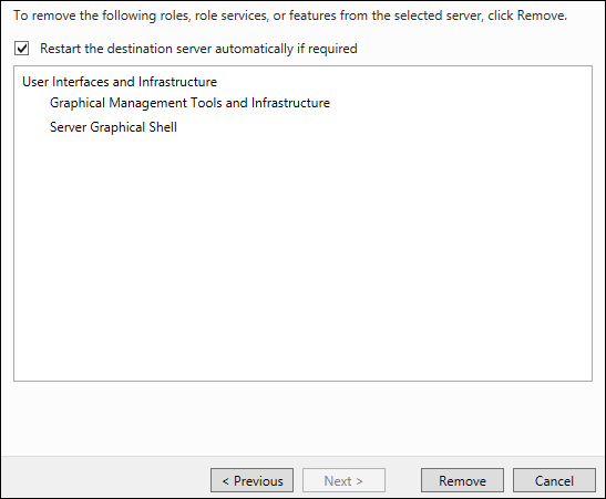 Подтверждение перезагрузки и удаление функций