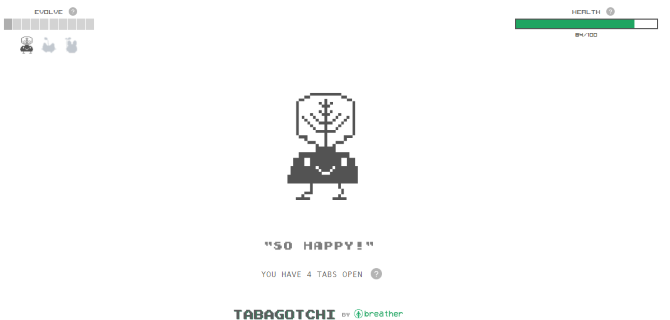 The Tabagotchi extension