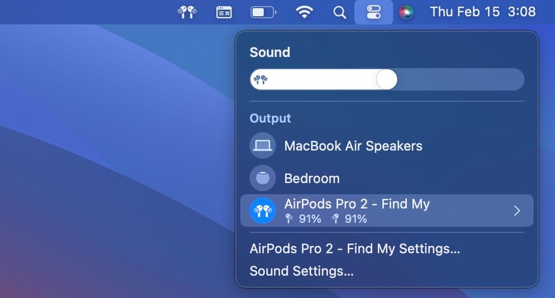 Подключение AirPods к Mac и автопереключение