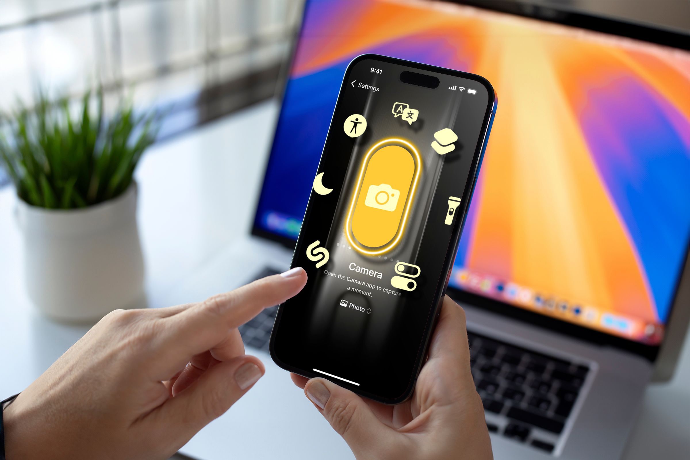 Как заставить Action Button выполнять разные действия