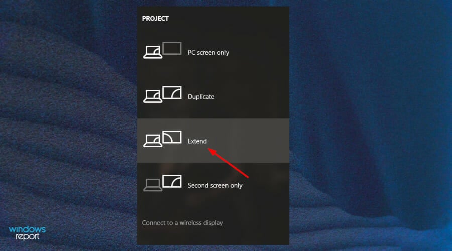 Растянутый фон на двух мониторах Windows 11