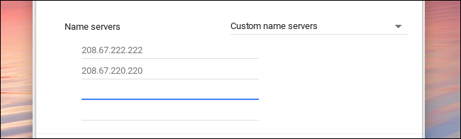 Сохранение пользовательских DNS