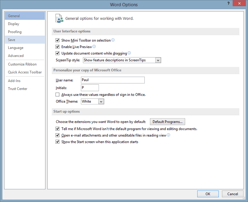 Включить оценку читаемости в Word
