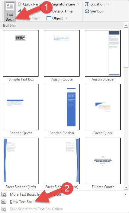 Команда Нарисовать текстовое поле в меню