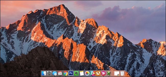 Окно «Системные настройки» на macOS с доступом к разделу «Рабочий стол и экран»