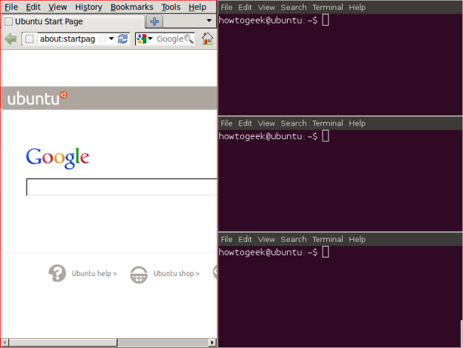 Firefox в тайлинге xmonad