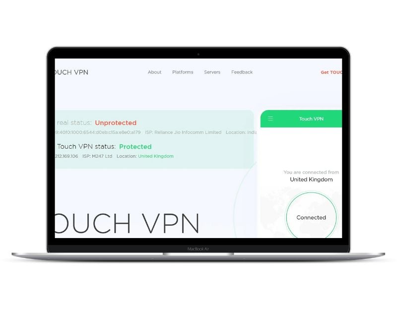 Подключение к VPN на ноутбуке