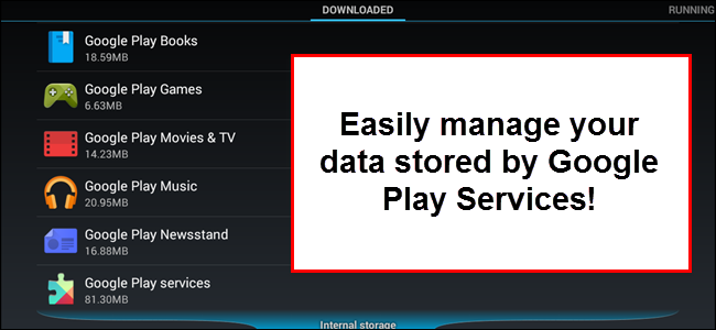 Limpar dados e cache do Google Play Services