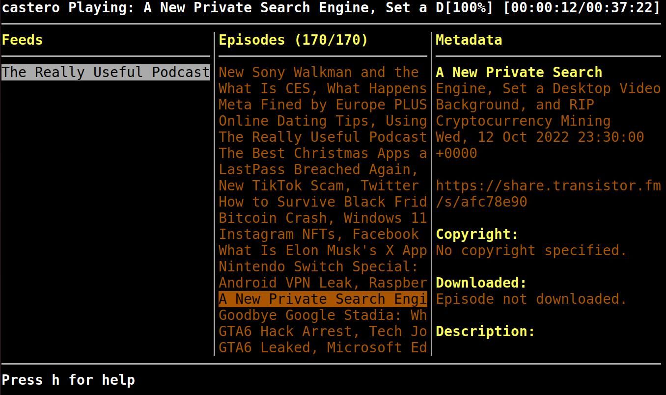 muo really useful podcast в castero