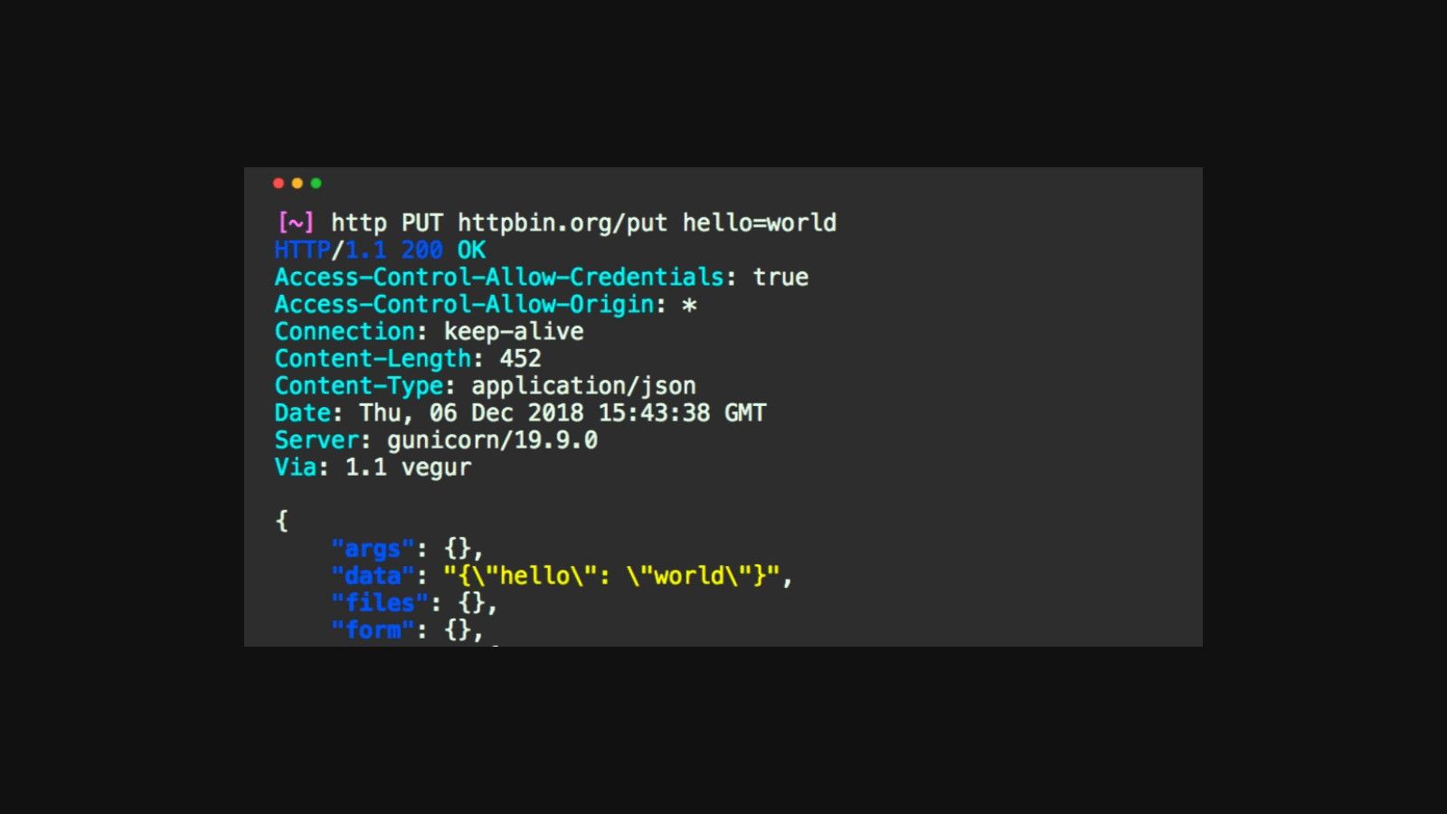 HTTPie — HTTP-клиент для терминала