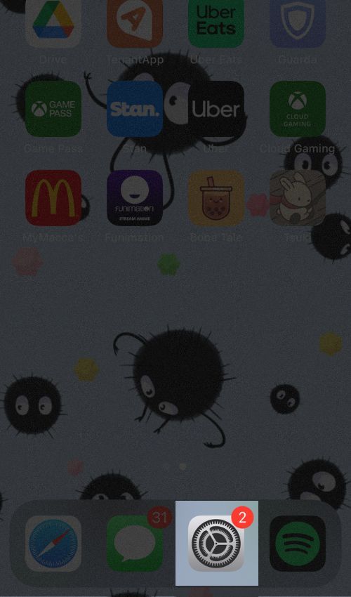 Значок настроек iOS