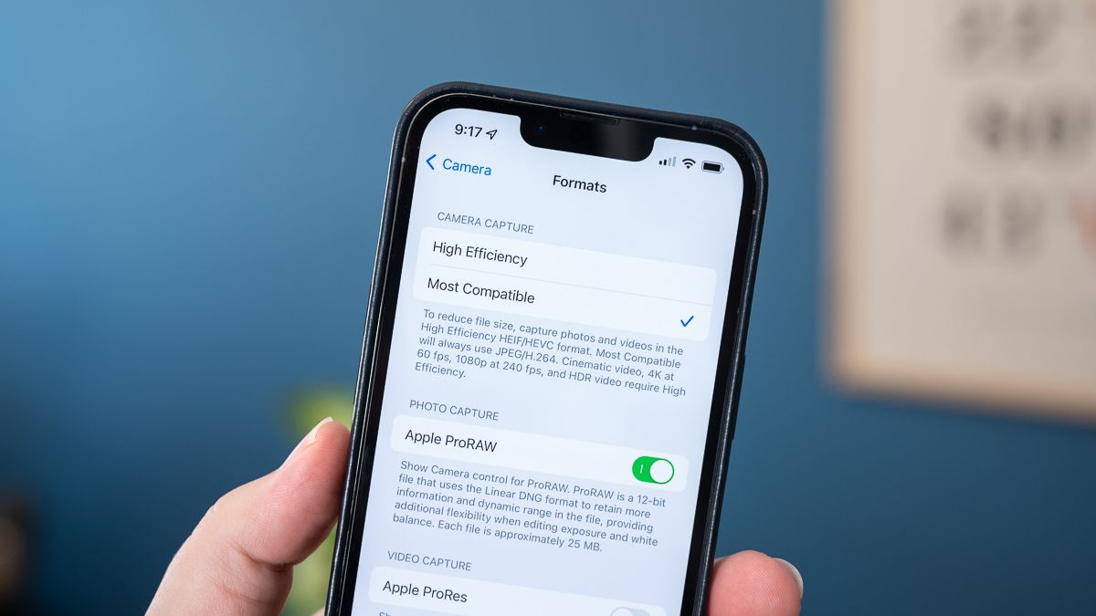 iPhone: Снимать в совместимых форматах (JPEG/MP4)