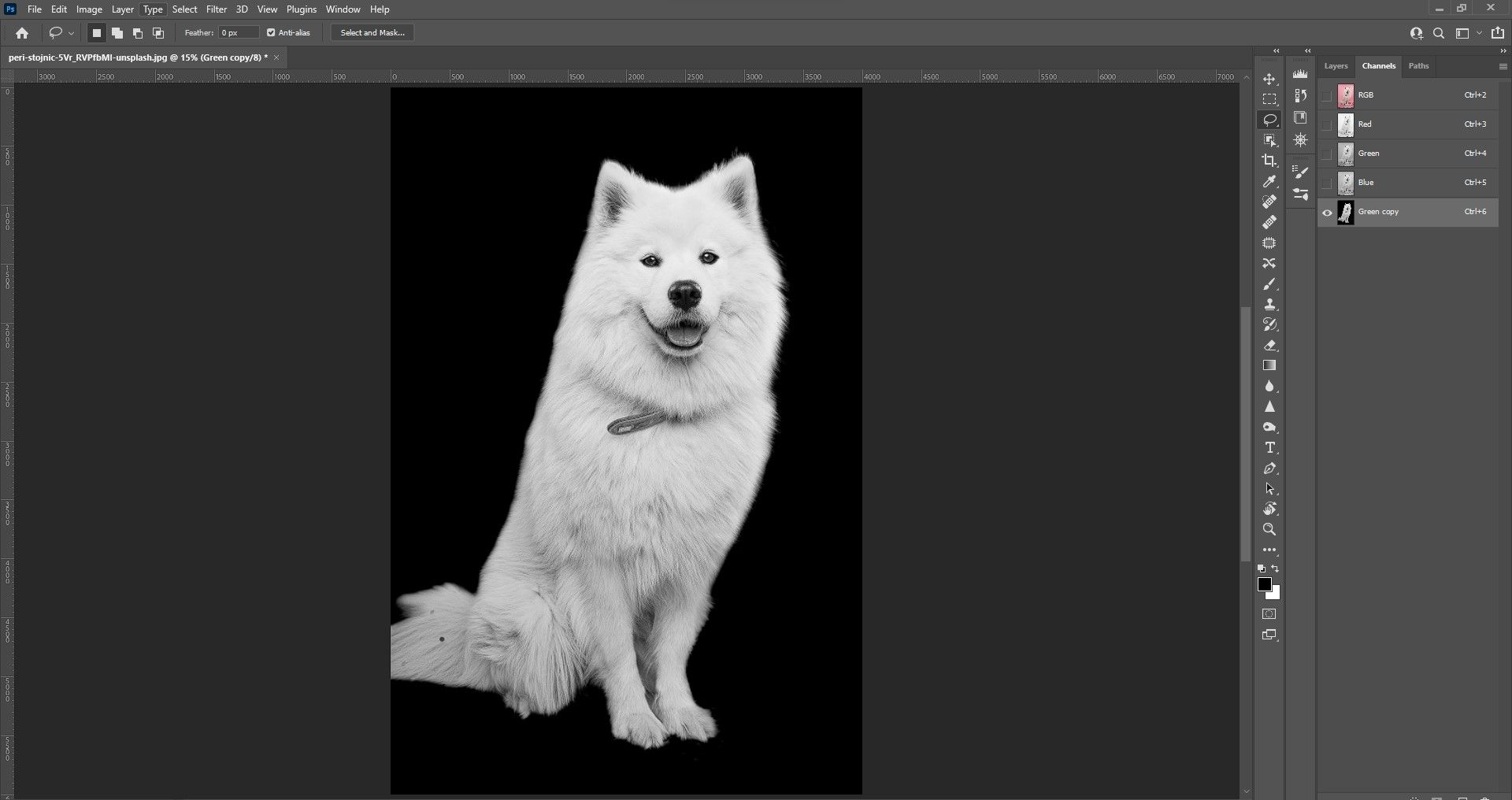 Шаг 10: Ctrl + D для снятия выделения