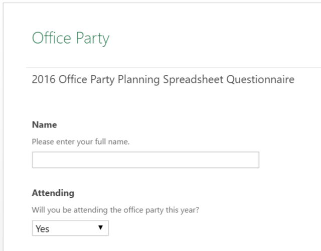 Превью опроса перед рассылкой