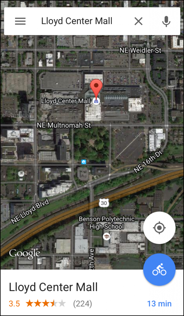 Уведомление и открытая карта на Android после получения адреса