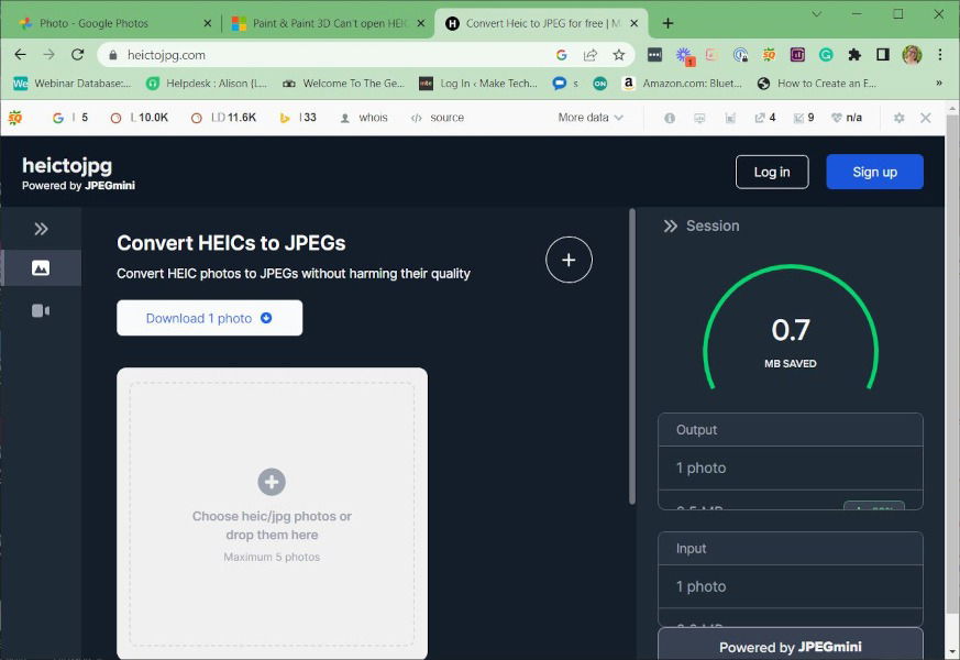 Кнопка загрузки JPG