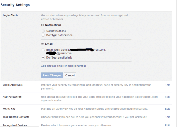 Защитить и восстановить аккаунт Facebook