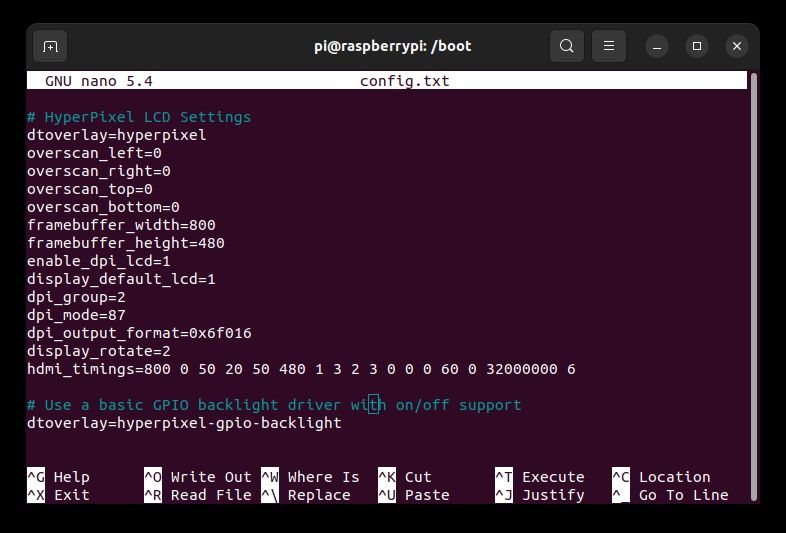 Rotate the Raspberry Pi display