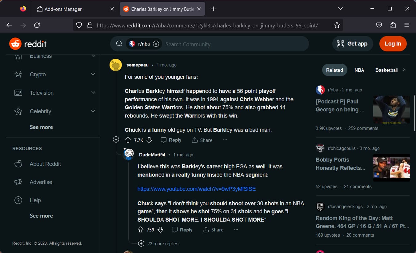 Веб-страница с применённым эффектом Bionic Reading – часть слов выделена жирным