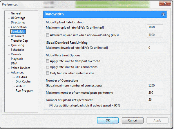 Скриншот калькулятора параметров соединений