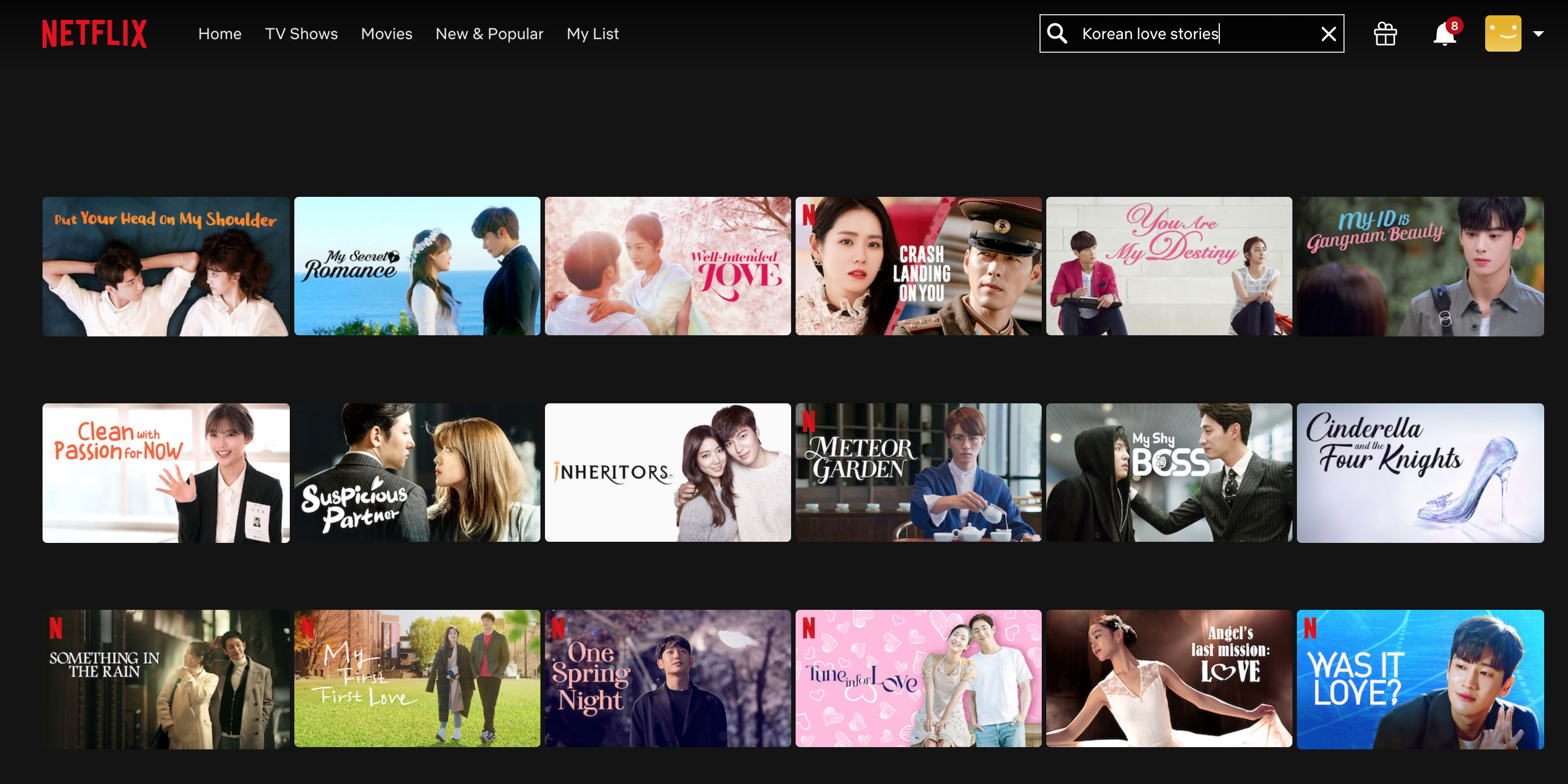 Поиск контента по языку в Netflix