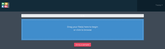 Загрузка видео в Pixico