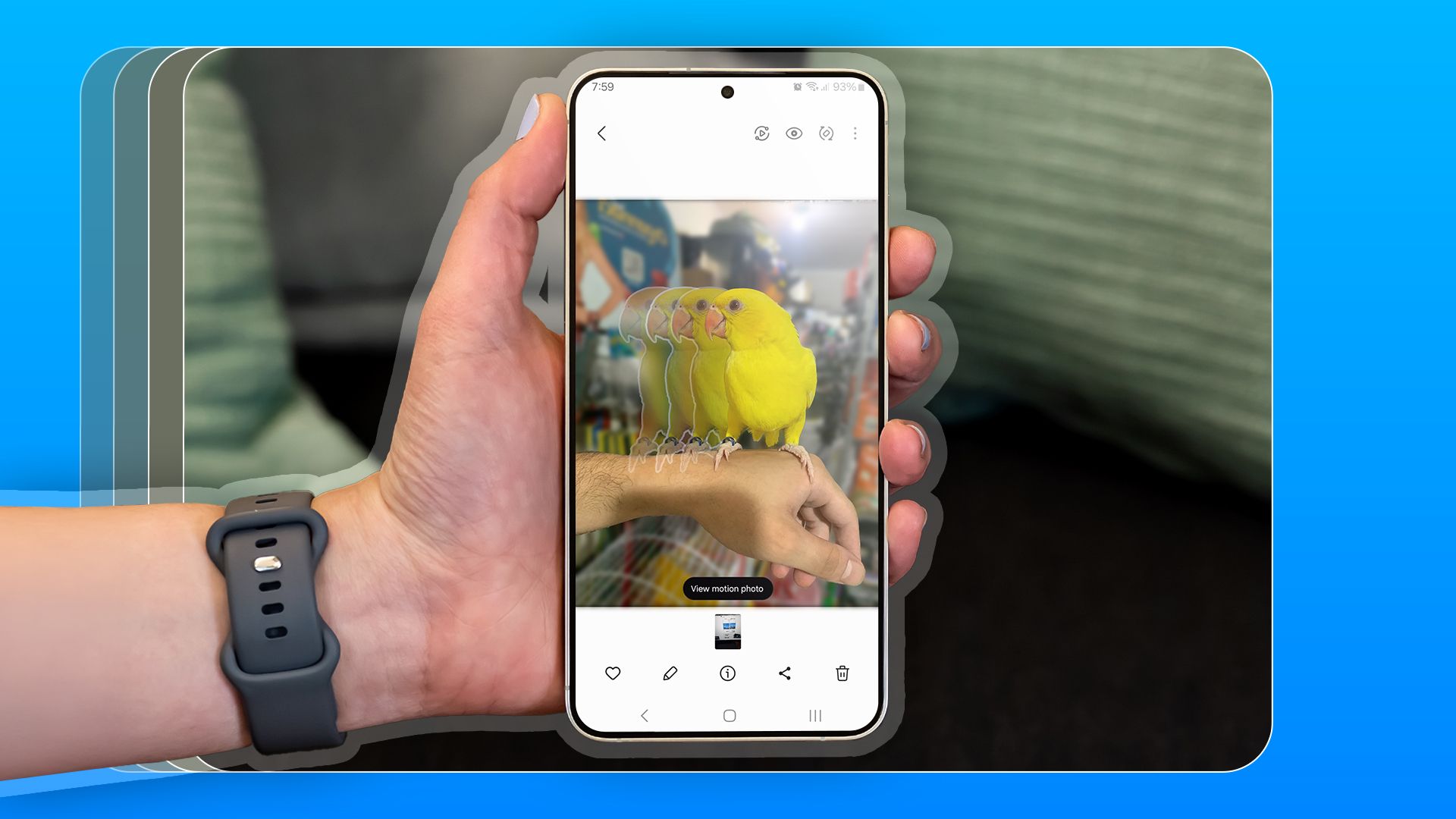 Motion Photo на Samsung Galaxy — включение и советы