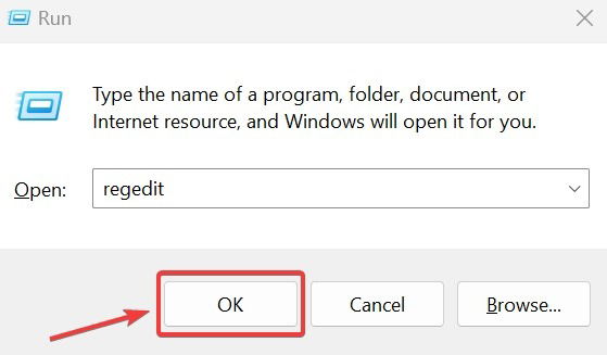 Ввод команды 
