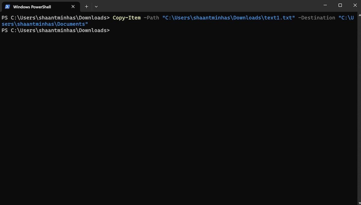 Скопировать файл в PowerShell — список файлов в папке