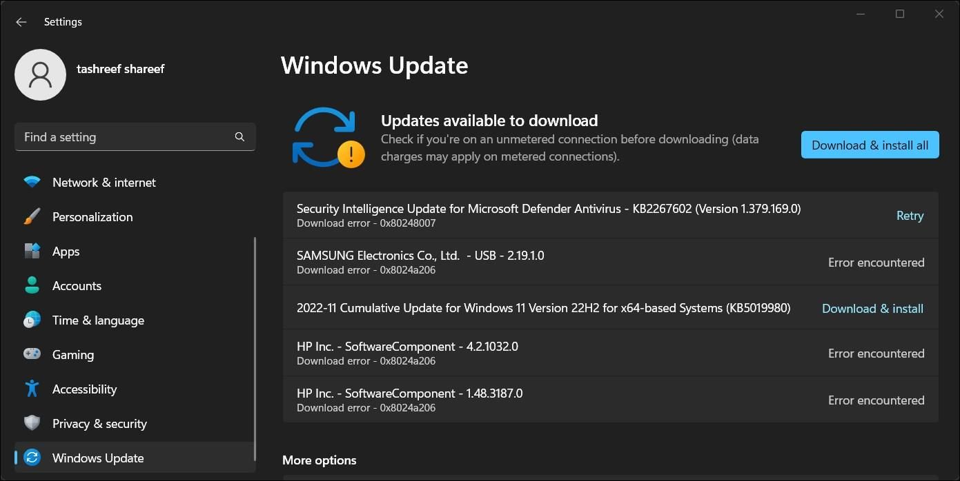 Установка обновления функций Windows 11