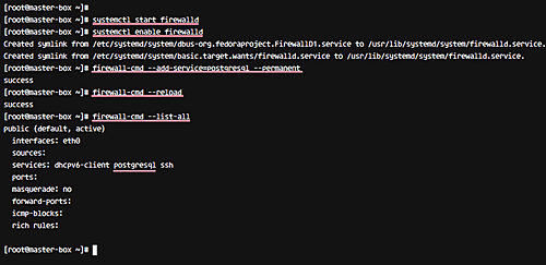 Настройка firewall для PostgreSQL